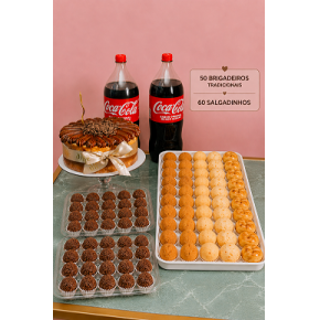 kit Festa com salgadinhos ( Serve 20 pessoas)