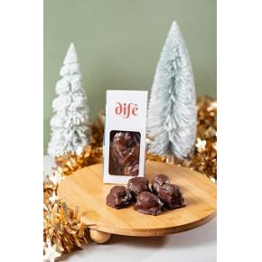Trufas de chocotone com nutella crocante