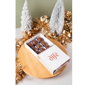 Caixinha com 9 trufas sortidas