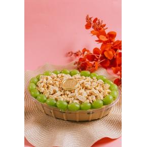 Torta na travessa Uva Crocante