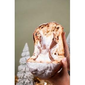 Chocotone Mousse de ninho com Brigadeiro gourmet 50 %