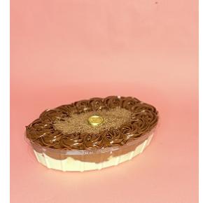 Torta na travessa 4 leites com chocolate -G